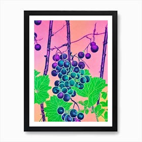 Blackberry 2 Fruit Art Print