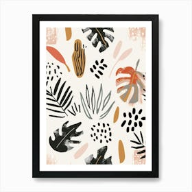 Tropical Leaves 149 Art Print