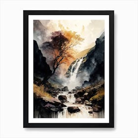 Waterfall 5 Art Print