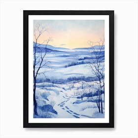 Abisko National Park Sweden 1 Art Print