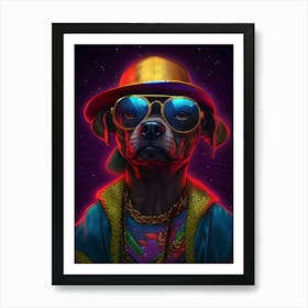 Africanis Dog Art Print