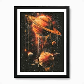 Saturn 11 Art Print