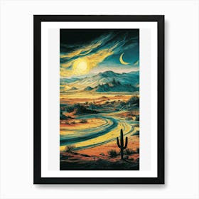 Starry Atacama Art Print