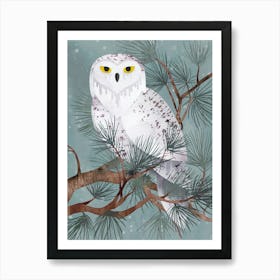 Snowy Owl Art Print