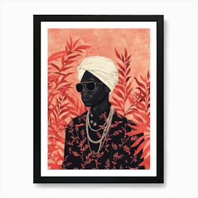 Man In Turban Art Print