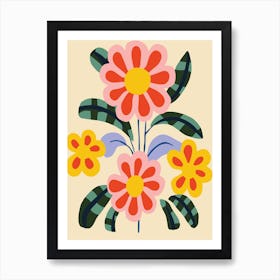 Flower Bouquet Art Print