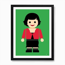 Toy Amelie Poulain Art Print