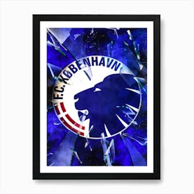 Football Club Copenhagen Art Print