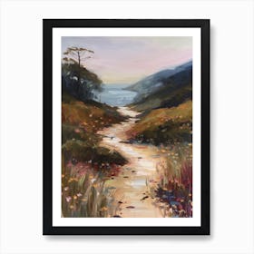 Summer Landscape Oil Painting 4 Art Print