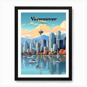 Vancouver Canada 1 Travel Poster 3 4 Resize Art Print