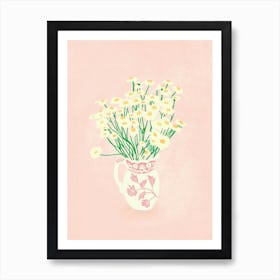 Granny Jar Art Print