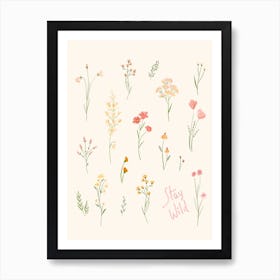 Wildflowers Art Print