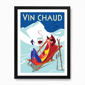 Vin Chaud Poster Art Print