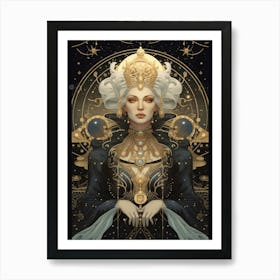 Ethereal Woman Art Print