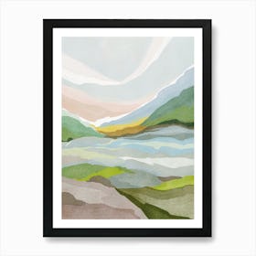 Serene Landscape Art Print