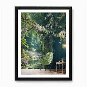 Forest Wall Mural Art Print