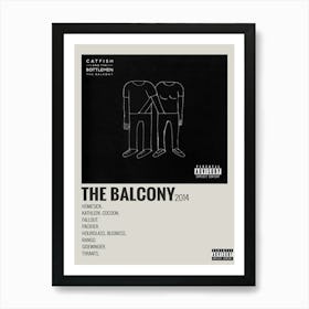 Catfish And The Bottlemen The Balcony Album Cover Poster 3 Art Print