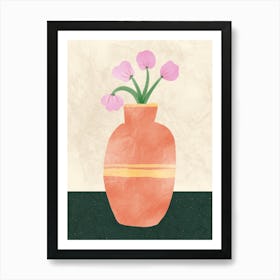 Vase Of Flowers Art Print