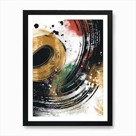 Abstract Swirl Canvas Print Art Print