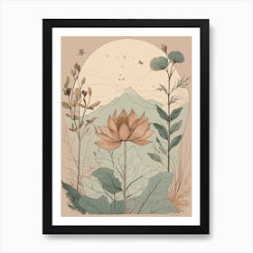 Lotus Art Print