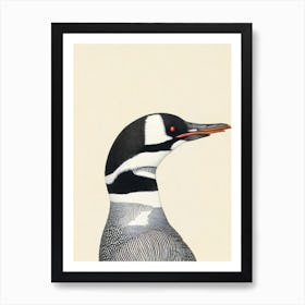 Common Loon Illustration Bird Art Print