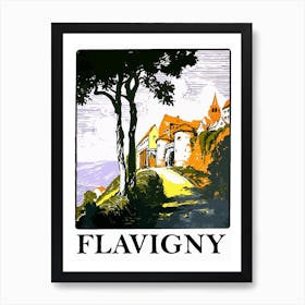 Flavigny, France Art Print