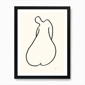 Grace In Simplicity Nude Art Print