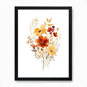 Flowers In A Vase 19 Art Print