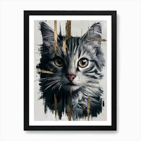 Cat Canvas Print Art Print