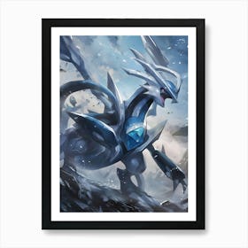 Dialga Pokemon Anime Manga Japan Poster 1 Art Print