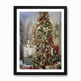 Christmas Tree Art Print