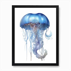 Portuguese Man Of War Jellyfish 2 Art Print