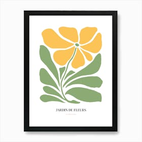 Jardin De Fleurs No 8 Art Print