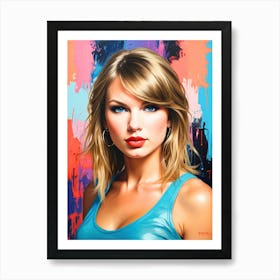 Taylor Swift 2 Art Print