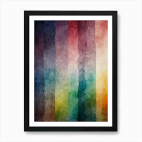 Abstract Watercolor Painting 28 Art Print