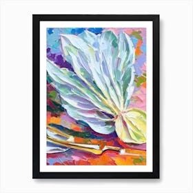 Lettuce Still Life Painting vegetable Art Print