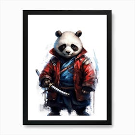 Panda Bear 33 Art Print