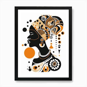 African Woman 192 Art Print