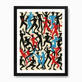 Dancers 11 Art Print