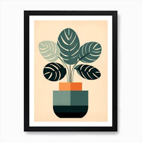 Plant In A Pot 2 Art Print