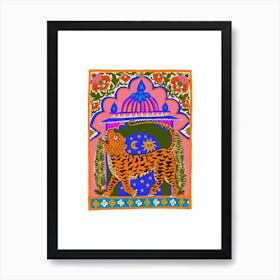 Tiger Temple Art Print