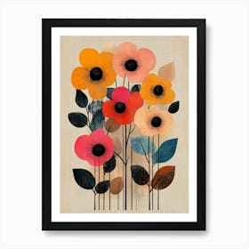 Poppies Canvas Print 58 Art Print