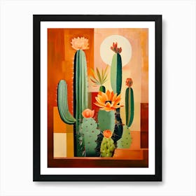 Cactus Garden Art Print