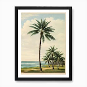 Middleton Beach Australia Vintage Art Print