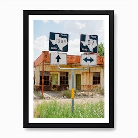 Far West Texas V on Film Art Print