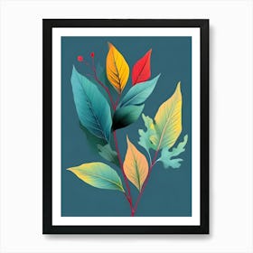 Autumn Leaves 28 Art Print