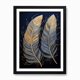 Feathers 6 Art Print