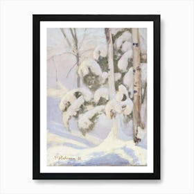 Winter Landscape (1932), Pekka Halonen Art Print