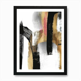 Abstract Brushstrokes Canvas Print 18 Art Print