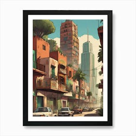 mexico city Art Print